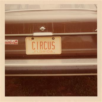 (CIRCUS) A vast typological archive with over 1000 photographs documenting the transport trains and vehicle convoys of various circus c